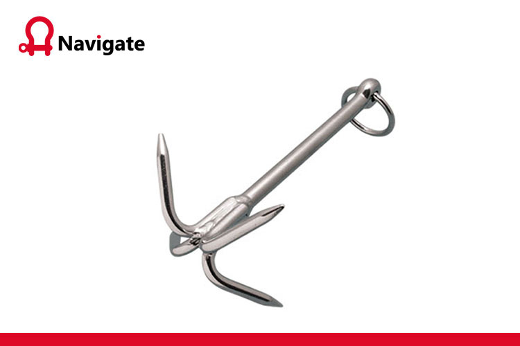 STAINLESS STEEL FOUR CLAW ANCHOR