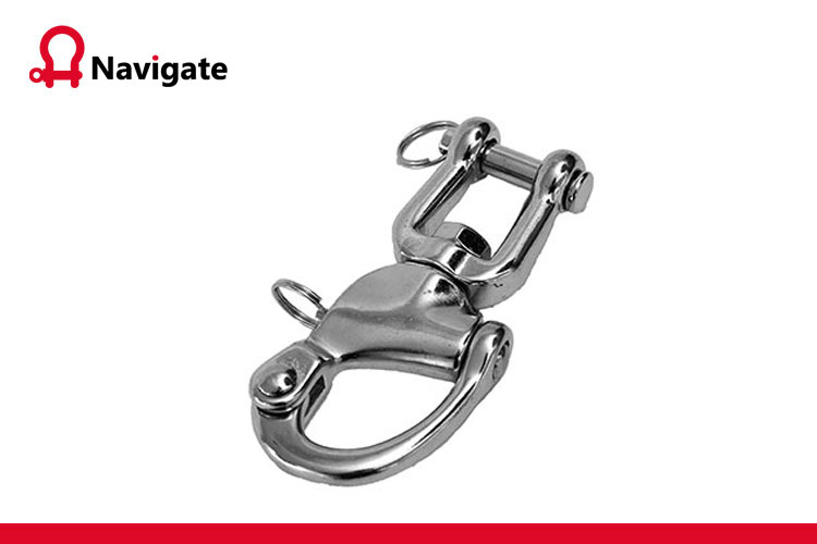 STAINLESS STEEL JAW TYPE SNAP SHACKLE