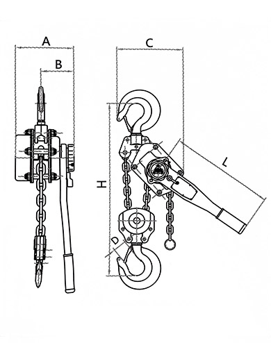 NP Lever Hoist