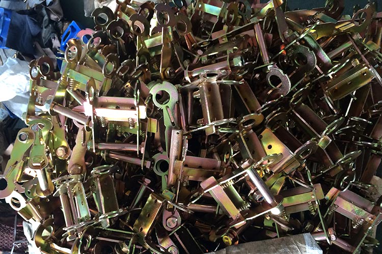 Material-punch-bend-galvanized-install